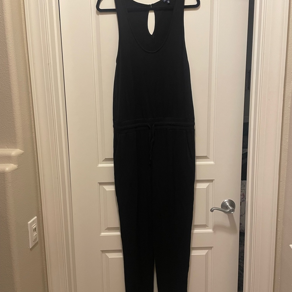 Splendid Elegant Black Sleeveless Jumpsuit